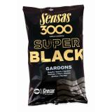 Прикормка Sensas 3000 Super BLACK GARDONS 1 кг - миниатюра
