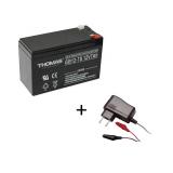 Зарядное устройство Vanson BC612V+ Аккумулятор THOMAS GB12-7S 12V, 7Ah (при покупке эхолота) - миниатюра