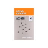 Кольцо ORANGE ROUND RIG RING, диаметр 3 мм, (10 шт) - миниатюра