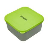 Коробка рыболовная для прикормки и насадки с вентилируемой крышкой и лотком FC FEEDER BAIT BOX 170×170×95 - миниатюра