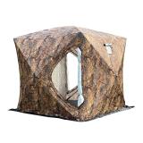 Палатка зимняя трехслойная КУБ (2,2 х 2,2 х 2,25 м)  - миниатюра