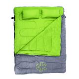 Спальный мешок NORFIN ALPINE COMFORT DOUBLE 250 GREEN - миниатюра