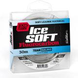 Леска монофильная зимняя Team Salmo ICE SOFT FLUOROCARBON 030/040 - миниатюра
