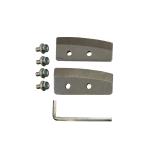 Ножи к шнеку нейлоновому KDF 130 мм, правое вращение - миниатюра