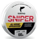Леска монофильная Salmo SNIPER CLEAR 100м (прозрачная) - миниатюра