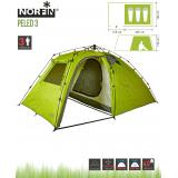 Палатка туристическая автоматическая NORFIN PELED 3 - миниатюра