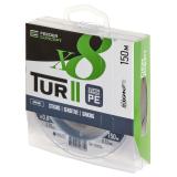 Шнур плетеный FEEDER CONCEPT Tur II х8 BRAID Dark Grey 150/018 - миниатюра