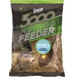 Прикормка Sensas 3000 METHOD FEEDER BREAM&BIG FISH 1 кг - миниатюра