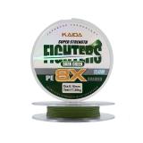 Шнур плетеный KAIDA FIGHTERS PE8X Dark Green 150 м/0,18 мм - миниатюра