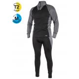 Мужской комплект термобелья NORFIN POLAR WARM BLACK - миниатюра