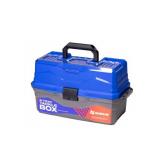 Ящик рыболовный Tackle Box 3-х полочный NISUS (синий) - миниатюра