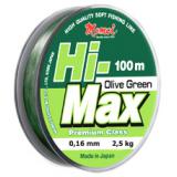 Леска Hi-Max Olive Green 100/016 - миниатюра
