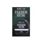 Фидергам KDF Feeder Gum 5 м; 0,6 мм / 4 кг (прозрачный) - миниатюра