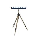 Подставка тренога для удилищ Kaida с гребенкой (8 мест) - миниатюра