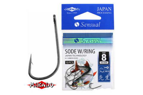 Крючки Mikado SENSUAL - SODE W/RING