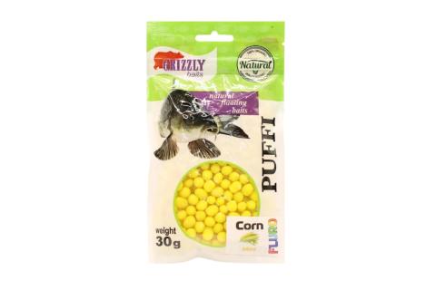 Воздушное тесто GRIZZLY BAITS PUFFI Fluo кукуруза 30 г