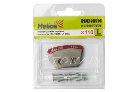 Ножи для ледобура Helios 110 левое вращение полукруглые