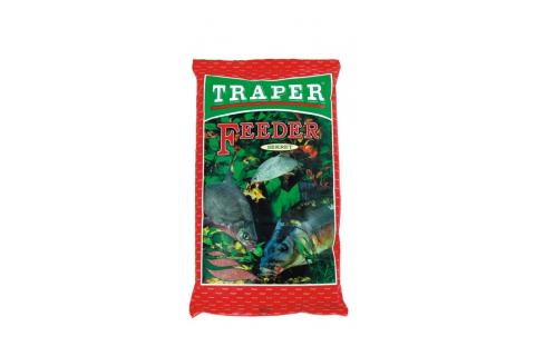 Прикормка Traper SEKRET фидер (красный) 1 кг