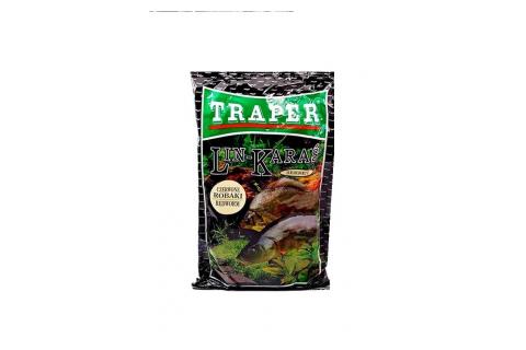 Прикормка Traper SEKRET линь-карась, красный червь 1 кг