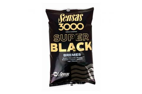 Прикормка Sensas 3000 Super BLACK BREMES 1 кг
