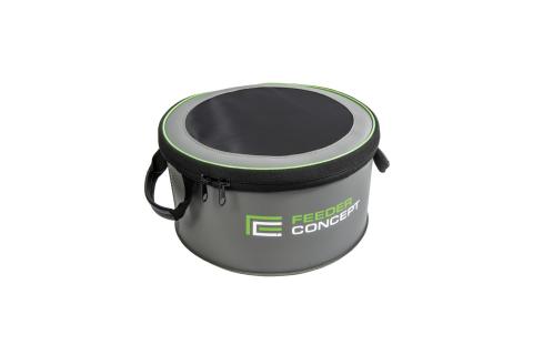 Ведро для прикормки и насадки Feeder Concept EVA WORM & GROUNDBAIT BUCKET 12л