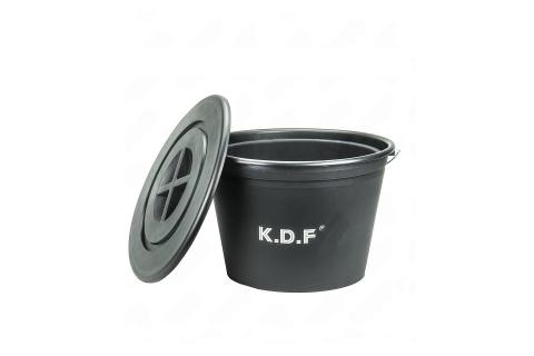 Ведро для прикормки с крышкой KDF 18 л