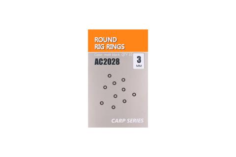 Кольцо ORANGE ROUND RIG RING, диаметр 3 мм, (10 шт)