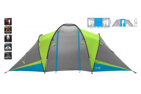 Палатка кемпинговая NORFIN LISMA 4 