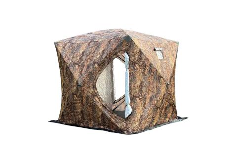 Палатка зимняя трехслойная КУБ (2,2 х 2,2 х 2,25 м) 