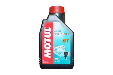 Моторное минеральное масло Motul Outboard 2T (1л)