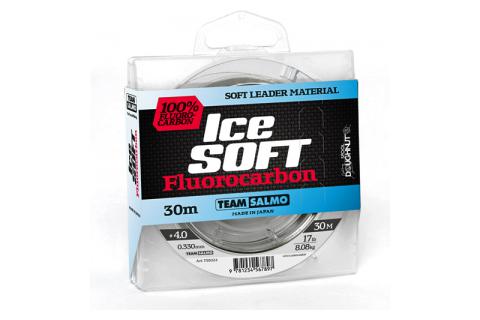 Леска монофильная зимняя Team Salmo ICE SOFT FLUOROCARBON 030/026