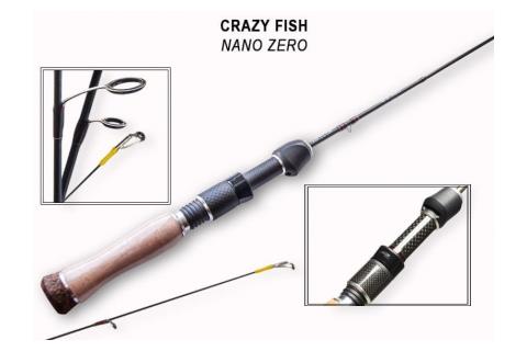 Спиннинг Crazy Fish NANO ZERO (1,72 м тест 0,2-1,5 г) 