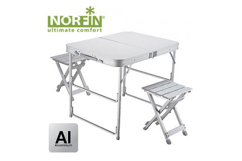 Туристический набор из складного стола и 2-х стульев NORFIN BOREN
