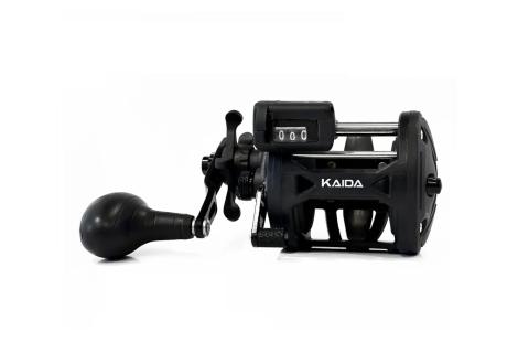 Катушка мультипликаторная Kaida TEC-30L со счетчиком (под левую руку)