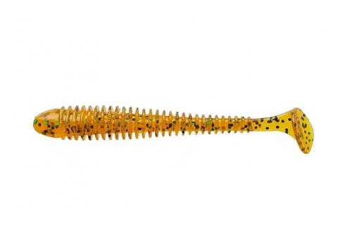 Виброхвосты Crazy Fish Vibro Worm 4'' 75-100-31-6 (5 шт.)