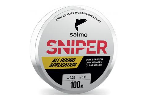 Леска монофильная Salmo SNIPER CLEAR 100м (прозрачная)