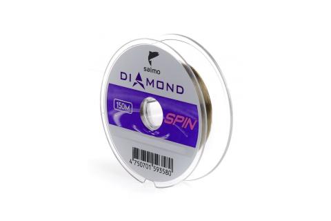 Леска монофильная Salmo DIAMOND SPIN 150 (светло-зелёная)