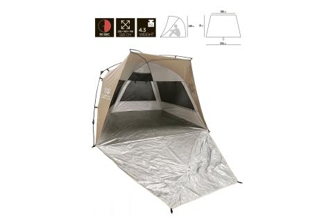 Туристическая палатка пляжная Norfin SUMMER SILVER NF