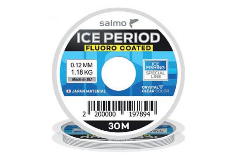Леска монофильная зимняя SALMO ICE PERIOD FLUORO COATED 30 м 