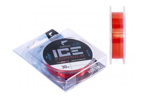 Леска монофильная зимняя Salmo Elite ICE FORMULA Wine red 30 м