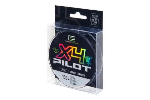 Шнур плетеный FEEDER CONCEPT Pilot x4 BRAID Black 150/014