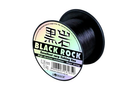 Леска ROBINSON Black Rock 600 м, 0,40 мм (черная)