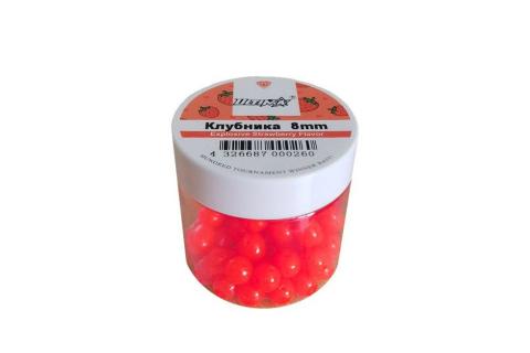 Бойлы силиконовые плавающие Ultima Клубника 8 мм 
