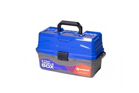 Ящик рыболовный Tackle Box 3-х полочный NISUS (синий)