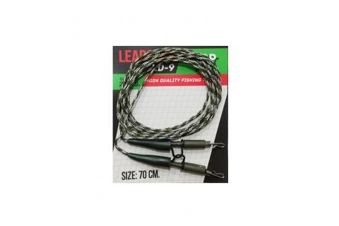 Лидкор с клипсой и быстросъемом Carp Prof 70 см (2 шт)