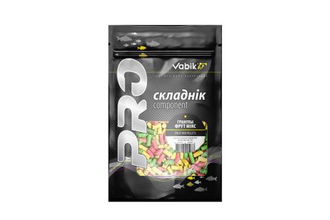 Компонент прикормки Vabik Гранулы фрут-микс 750 г BIG PACK
