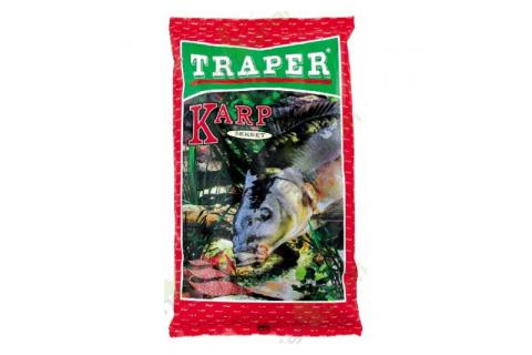 Прикормка Traper SEKRET карп (красный) 1 кг