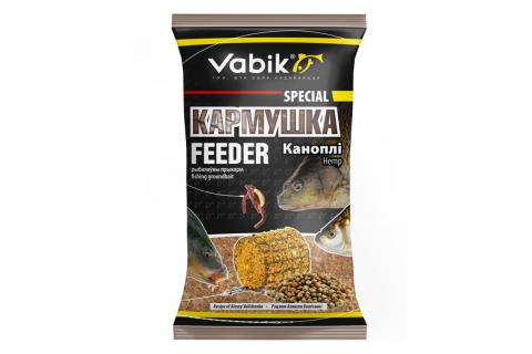 Прикормка Vabik Special Feeder Hemp 1 кг 