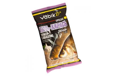 Прикормка Vabik Special ЛИНЬ-КАРАСЬ Tench-Carassio Garlic 1 кг 