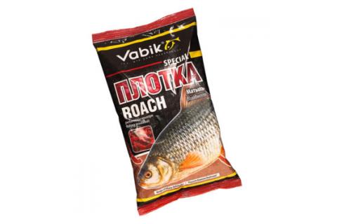 Прикормка Vabik Special ПЛОТКА Roach Bloodworm 1 кг 